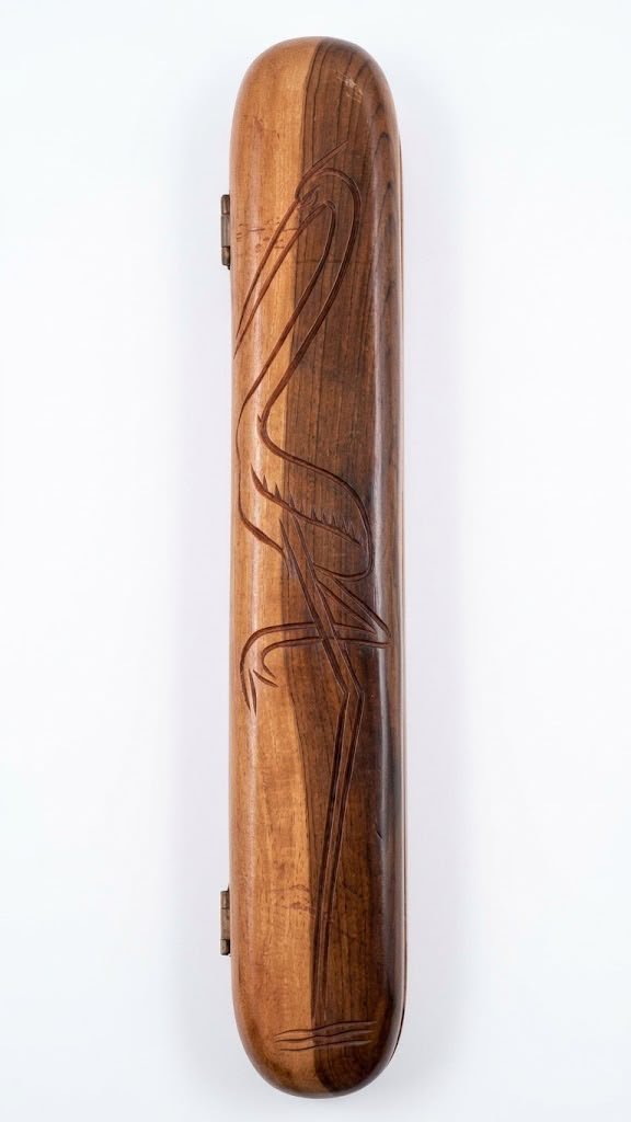 Jeu de dominos artisanal en bois et noyaux de fruits